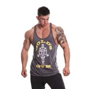 Image of Golds Gym Gym Muscle Vest - Grey