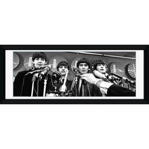 Image of The Beatles Interview Framed Photographic Print