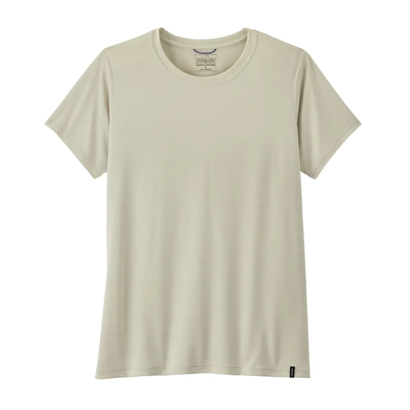 Image of Womens T-Shirt Patagonia Capilene Cool Daily Blanc Female XL