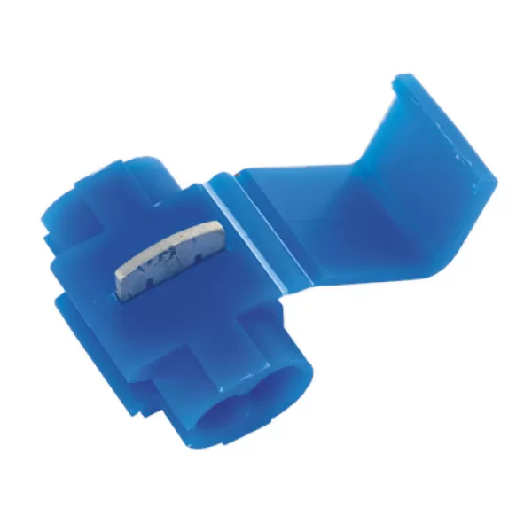 image of Genuine SEALEY QSPB Quick Splice Connector Blue Pack of 100