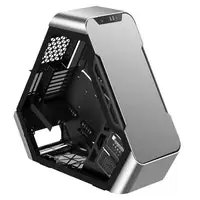 Image of Jonsbo TR03 Silver aluminium front panel/window Triangular Case