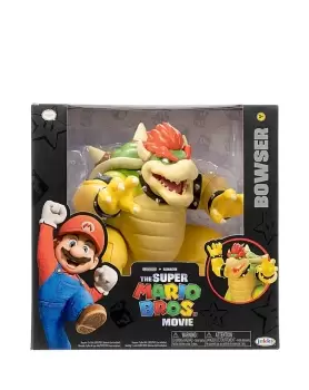 image of Super Mario Movie Fire Breathing Bowser