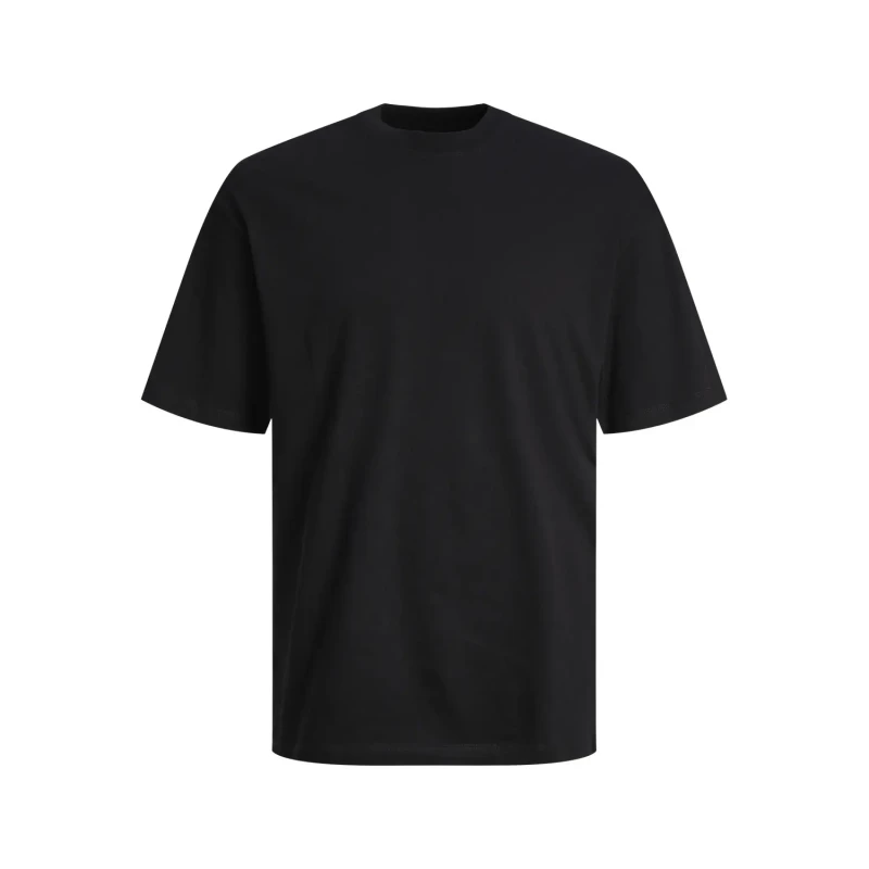 Image of jack & jones Organic Cotton T-Shirt Black Cotton L