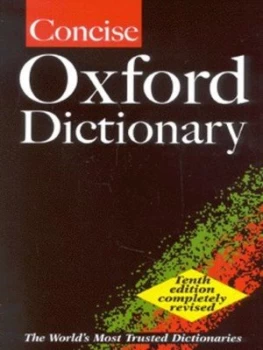 Image of The Concise Oxford Dictionary by Judy Pearsall Hardback
