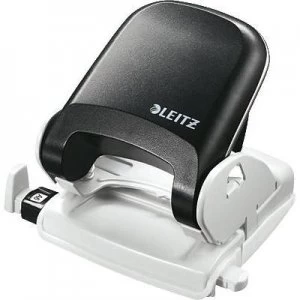 Image of Leitz 50050095 Office punch New NeXXt Black Selectable paper size (max.): A4 folio 25 sheets (80 g/m²)