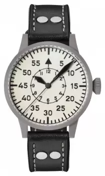 Image of Laco 862154 Wien 39 Original Pilot (39mm) White Dial Watch
