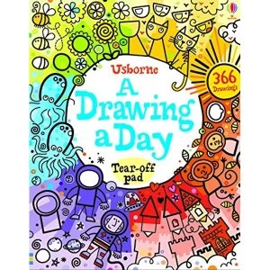 Image of A Drawing a Day by Usborne Publishing Ltd (Paperback, 2015)