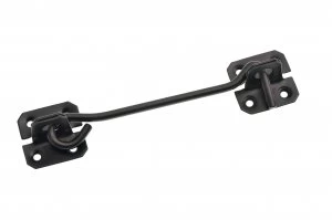 Image of Wickes Cabin Hook - Black 152mm