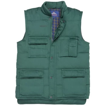 image of S414BGRS - sz S Shetland Bodywarmer - Bottle Green - Portwest