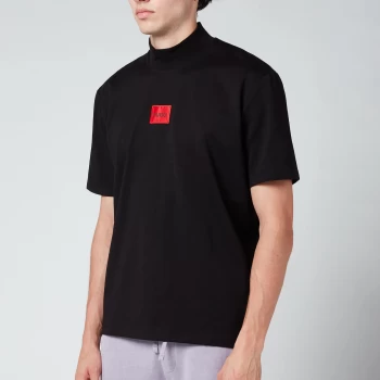 Image of Hugo Boss Dabagari High Collar T-Shirt Black Size XL Men