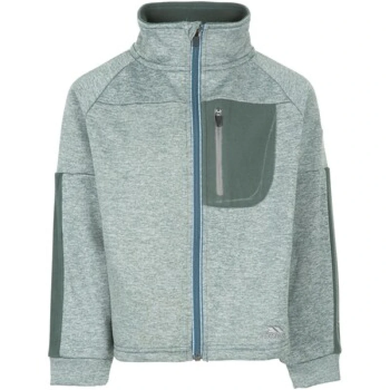 Image of Trespass Ime Marl Fleece Jacket Lime unisex