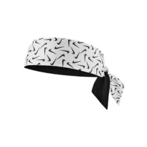 Image of Nike Drifit Headtie White Black Reversible