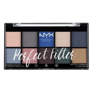 image of NYX Professional Makeup Perfect Filter Shadow Palette Marine Layer