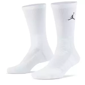 Image of Nike Flight Crew Basketball Socks - White