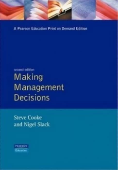 Image of Making Management Decisions by Steve Cooke Book