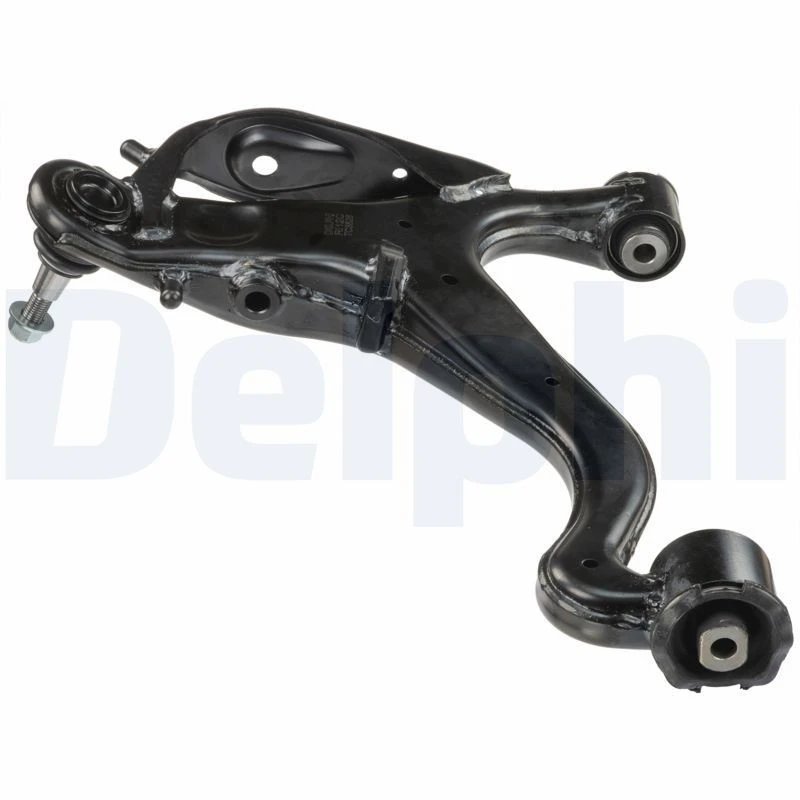 Image of DELPHI TC3826 Suspension arm Control Arm, Sheet Steel, Front, with ball joint Sheet Steel Track Control Arm (273)
