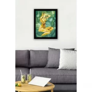 Image of SC0338 Multicolor Decorative Framed MDF Painting