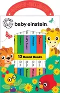Image of baby einstein my first library board book block 12 book set first words alp