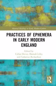 Image of Practices of Ephemera in Early Modern England