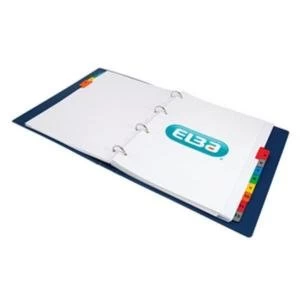 Image of Elba index 1-12 Multipunched Mylar-reinforced Multicolour-Tabs 170gsm
