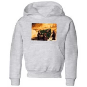 Image of Star Wars Jawas Christmas Tree Kids Christmas Hoodie - Grey - 11-12 Years