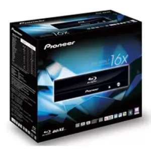 image of Pioneer BDR-S09XLT Internal Bluray DVD Combo Black optical disc drive