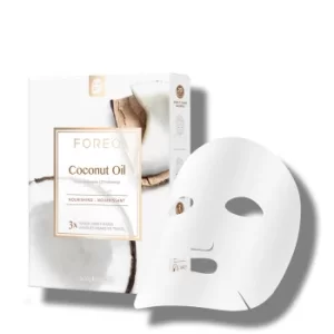 image of FOREO Coconut Oil Nourishing Sheet Mask (3 Pack)