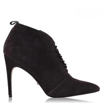 image of Reiss Aida Boots - Choco Suede