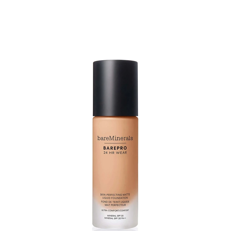 Image of bareMinerals BarePro 24HR Wear Skin-Perfecting Matte Liquid Foundation SPF20 30ml 32 - Medium Cool