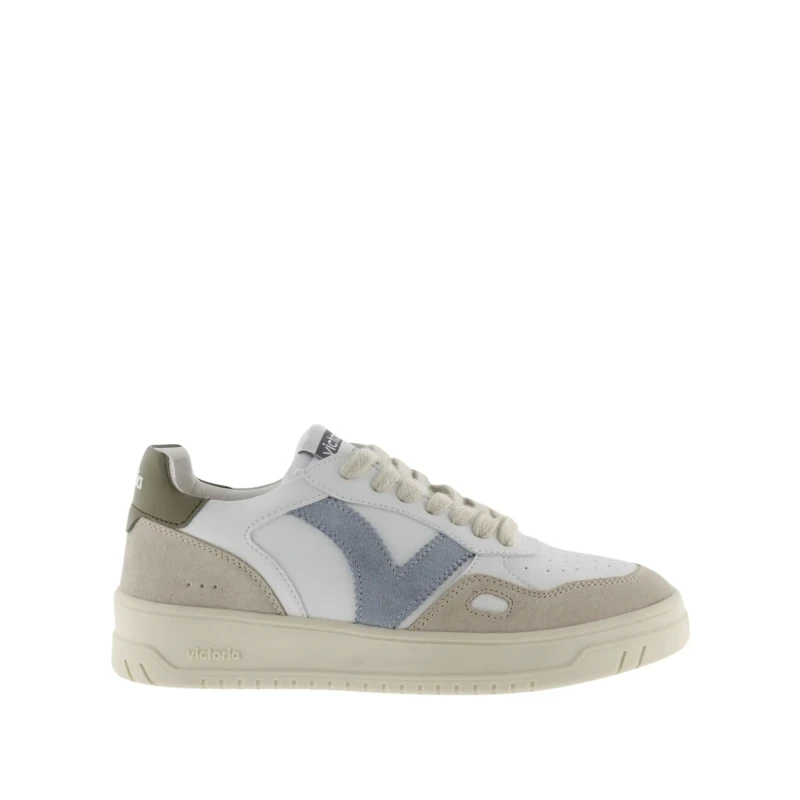 Image of Victoria Leather effect and split leather Trainers Victoria Seul Blanc Unisex 36 1257101-65