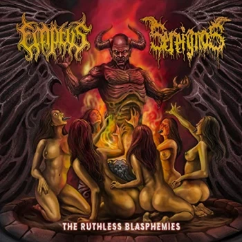 image of Sereignos / Emptys - The Ruthless Blasphemies CD