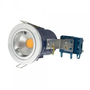 image of Electralite GU10 Spotlight Fitting - IP20 - Chrome