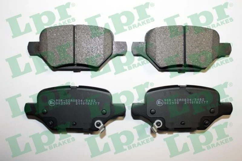 Image of LPR Brake pad set LPR 05P2177