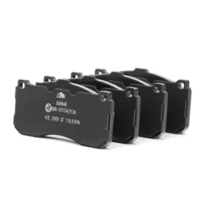 Image of ATE Brake pad set BMW 13.0460-4848.2 34116786044