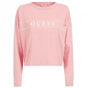 image of Guess Logo PJ Set - Pink G6J1