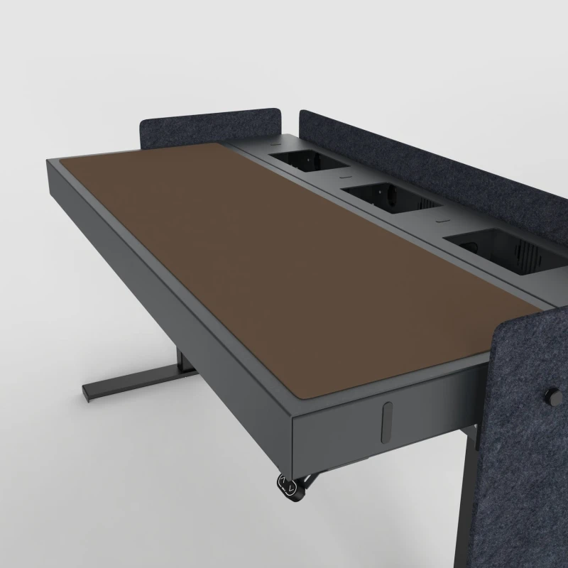 Image of Heckler Design H902-4009 desk pad Linoleum Espresso