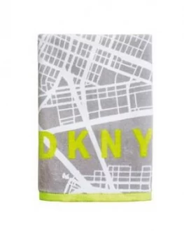 Image of DKNY City Map Hand Towel