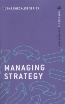 Image of Managing Strategy by Chartered Management Institute Paperback