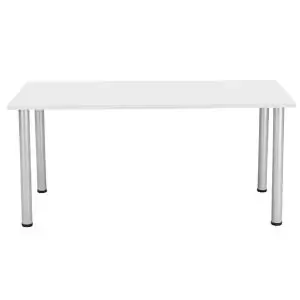 Image of Jemini Rectangular Meeting Table 1800x800x730mm White KF840187
