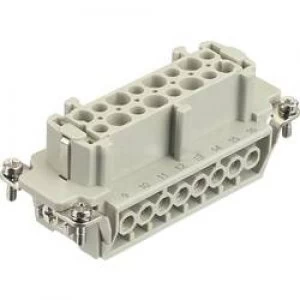 Image of Harting 09 33 016 2711 Han 16E bu s Industrial Connector HAN E Series Inserts