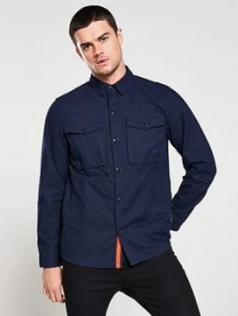 Image of Barbour Thermo Overshirt - Indigo