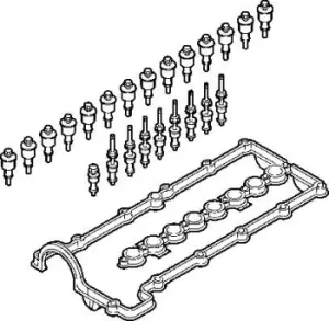 Image of Valve Cover Set 357.900 by Elring
