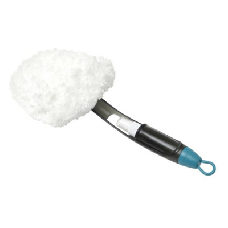 Image of JVL Car Care Cleaning Range 2 in 1 Microfibre Pad with Spray Bottle White