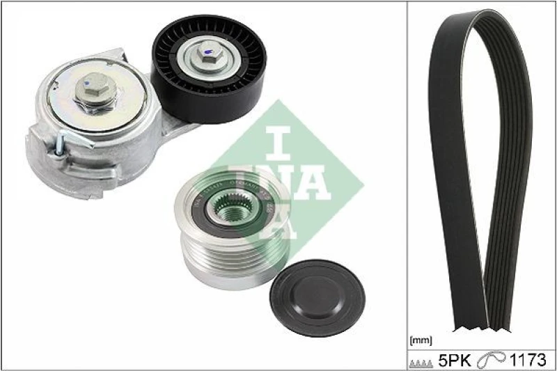 Image of V-Ribbed Belt Set INA 529 0478 20