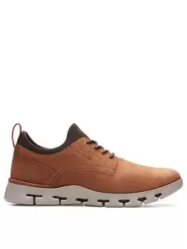 Image of Clarks Nature X Two Shoes, Dark Tan, Size 11, Men