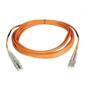 Image of Tripp Lite Duplex Multimode 50 125 Fiber Patch Cable LC LC 2M