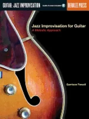 Image of jazz improvisation for guitar a melodic approach