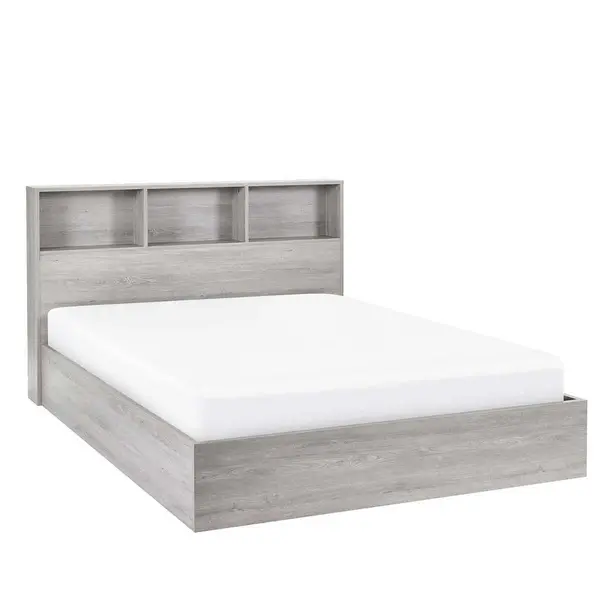 Image of Julian Bowen Bali Ottoman Storage 150cm King Bed - Grey Oak BAL006