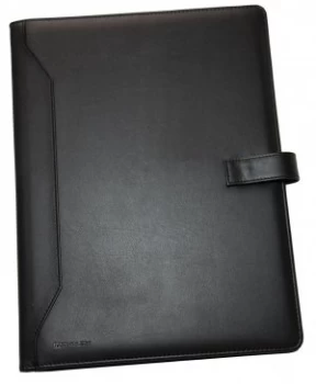 Image of Monolith Leather Look A4 Conference Folder and Pad