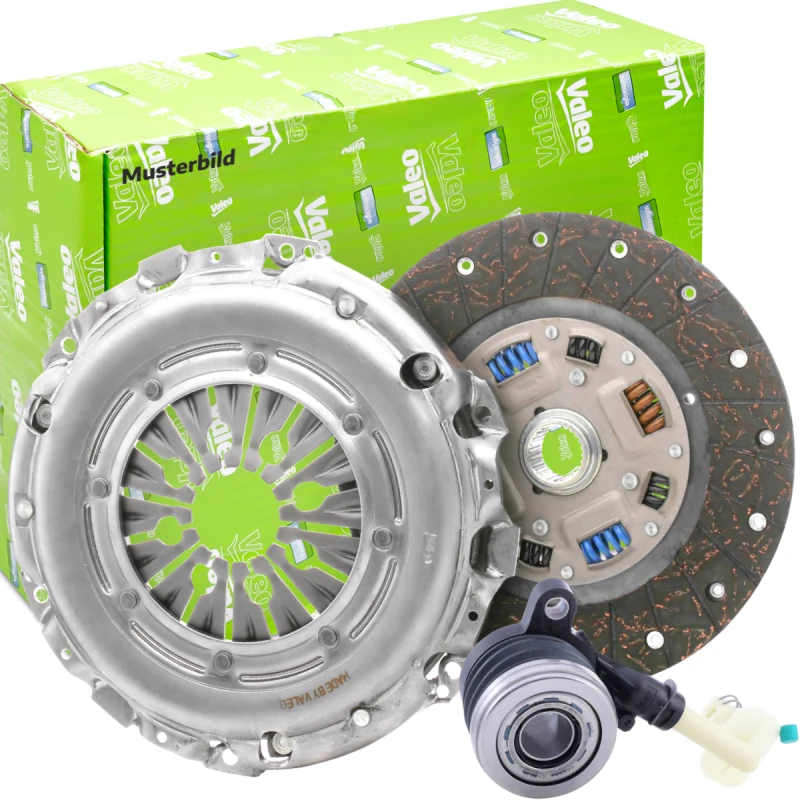 Image of VALEO Clutch KIT3P (CSC) with High Efficiency Clutch with central slave cylinder 834316 Clutch Kit RENAULT,MEGANE III Grandtour (KZ0/1)